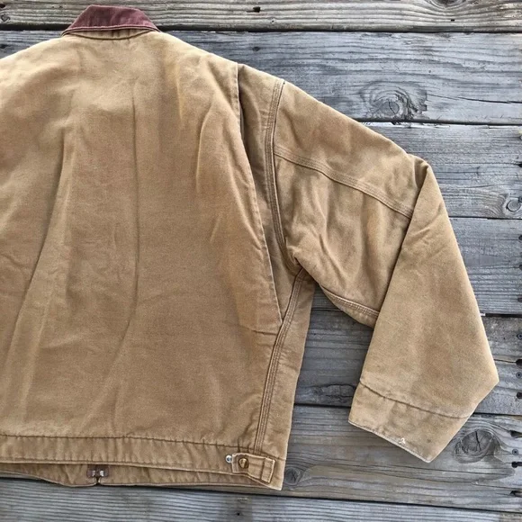 Vintage Carhartt j001 Detroit Jacket Size Large - Picture 8 of 14